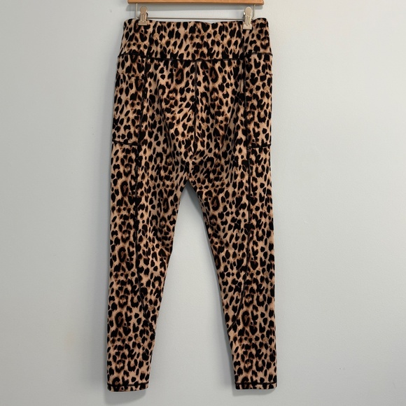 Victoria's Secret Leopard Print Leggings Size 16 - Picture 3 of 10